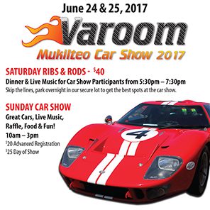 Mukilteo Car Show Ad & Logo