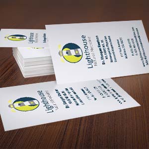 Lighthouse Natural Medicine Logo & Cards