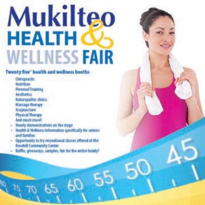Mukilteo Health & Wellness Fair – Logo & Flyer