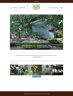 Mill Creek Garden Club website