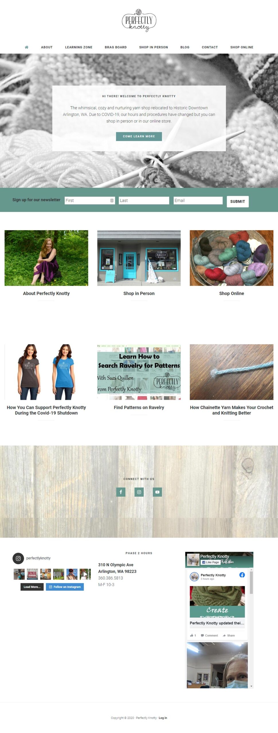 perfectly knotty home page